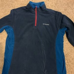 Columbia half zip sweater
